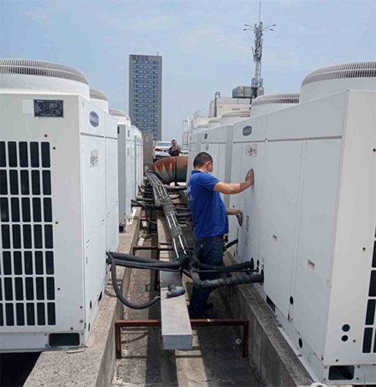 福建中央空调制热和不制冷系统维修方法